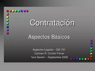 contrataci n
