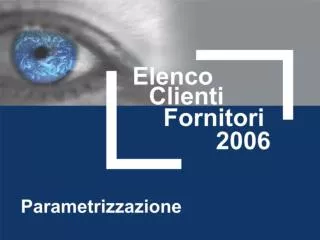 parametrizzazione