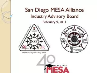 San Diego MESA Alliance Industry Advisory Board