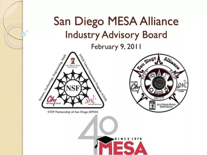 san diego mesa alliance industry advisory board