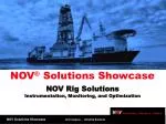 NOV Rig Solutions Instrumentation, Monitoring, and Optimization - slide 1