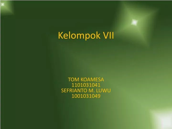 kelompok vii