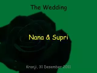 the wedding