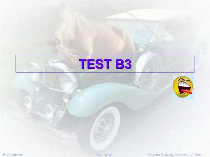 test b3