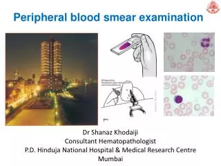 Peripheral blood smear examination