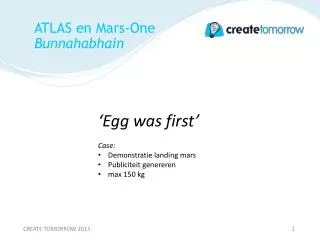 atlas en mars one bunnahabhain