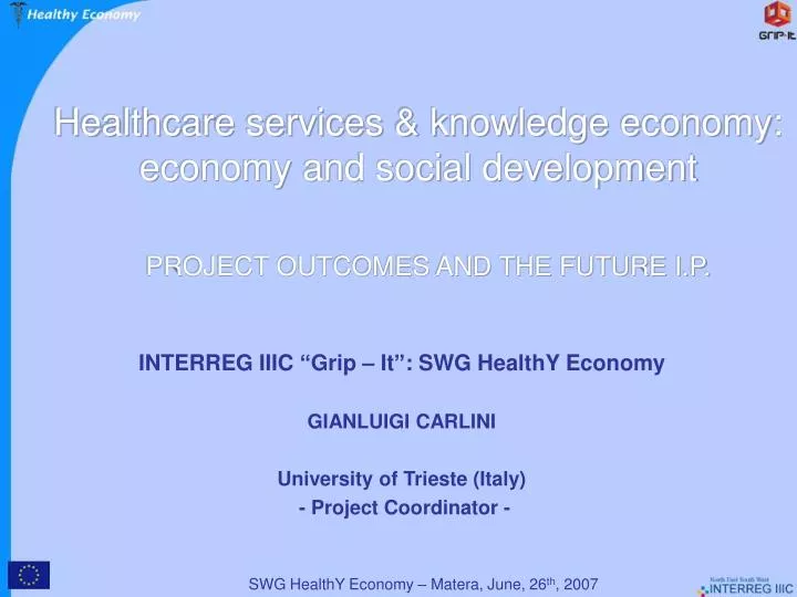 healthcare services knowledge economy economy and social development