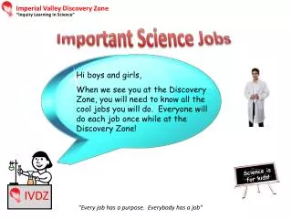 Imperial Valley Discovery Zone