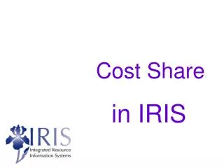 Cost Share