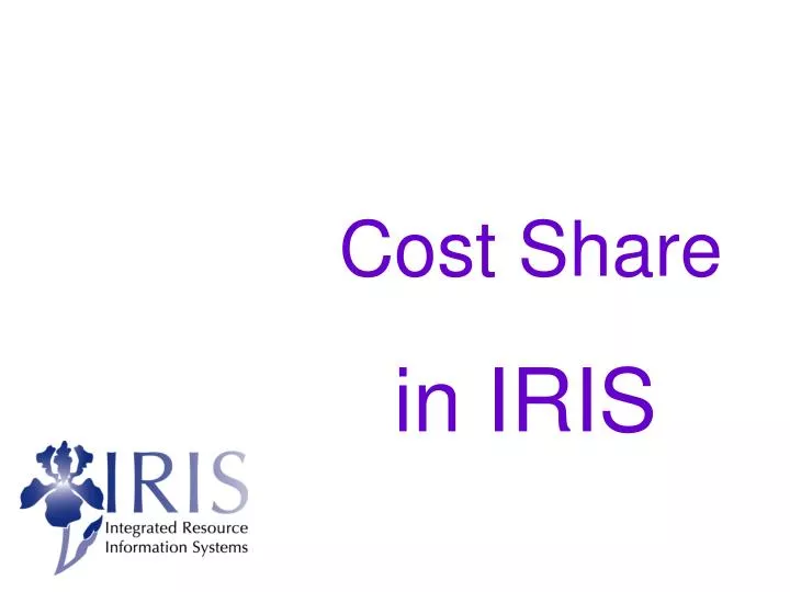 cost share