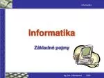 Informatika - slide 1