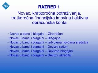 razred 1