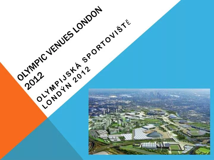 olympic venues london 2012