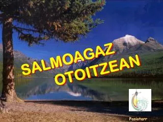 SALMOAGAZ OTOITZEAN