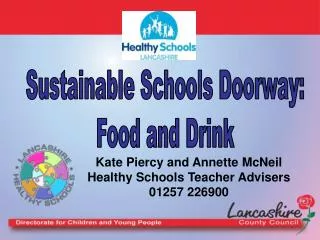 Sustainable Schools Doorway: Food and Drink