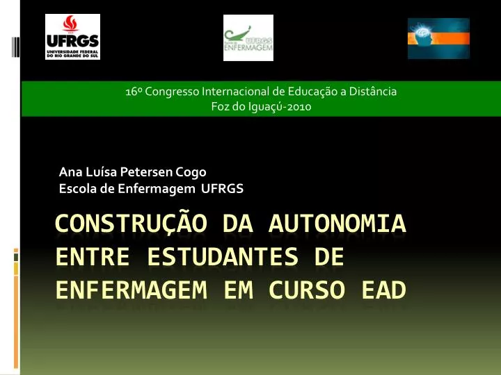 ana lu sa petersen cogo escola de enfermagem ufrgs