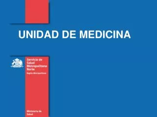 unidad de medicina