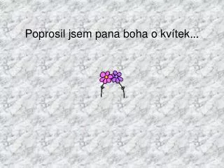 poprosil jsem pana boha o kv tek