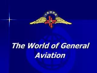 The World of General Aviation