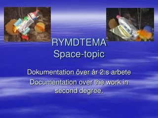 rymdtema space topic