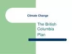 Climate Change - slide 1