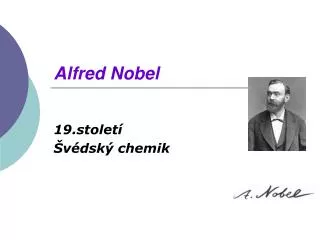 alfred nobel