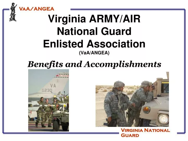 virginia army air national guard enlisted association vaa angea