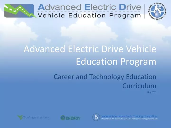advanced electric drive vehicle education program