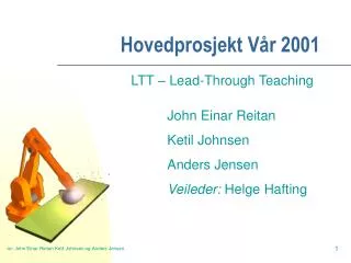 hovedprosjekt v r 2001