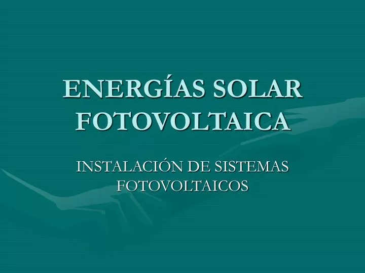 energ as solar fotovoltaica