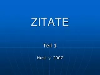 zitate