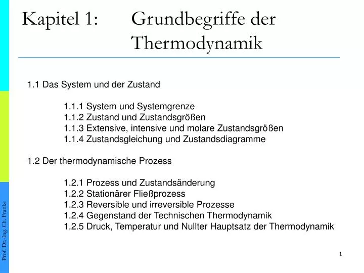 kapitel 1 grundbegriffe der thermodynamik