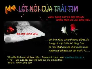 ba m k nh y u