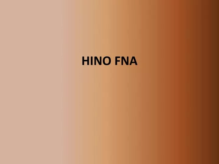 hino fna