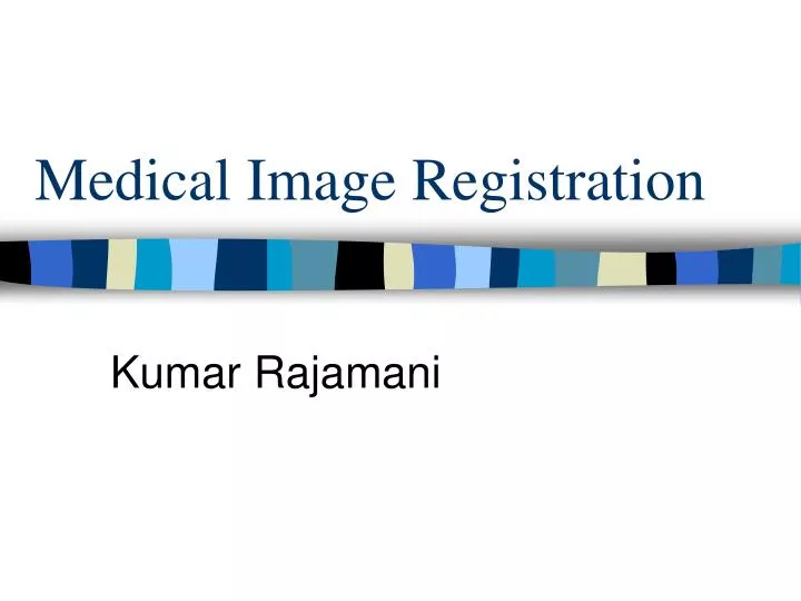 medical image registration