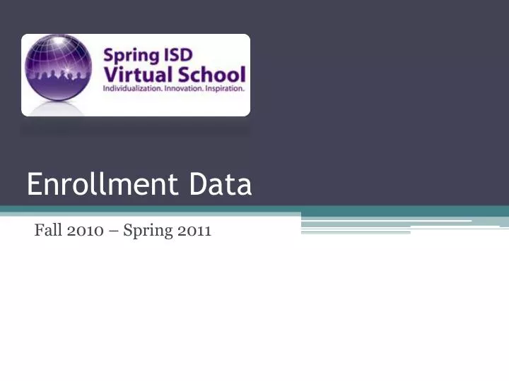 enrollment data