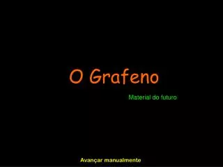 O Grafeno