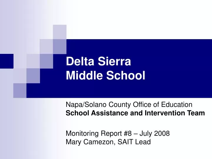delta sierra middle school