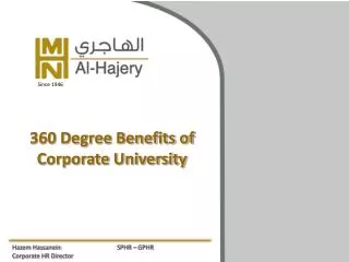 360 Degree Benefits of Corporate University