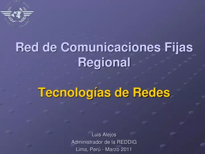red de comunicaciones fijas regional tecnolog as de redes