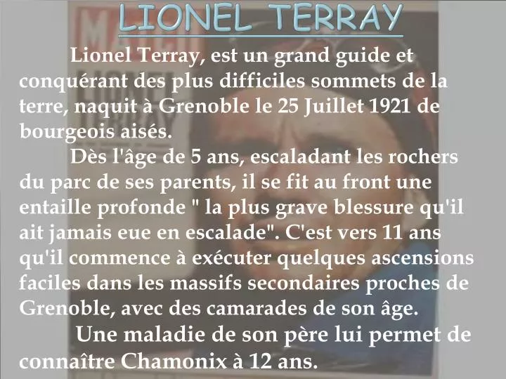 lionel terray
