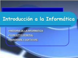 introducci n a la inform tica