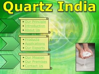 Quartz India
