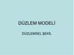DÜZLEM MODELİ - slide 1