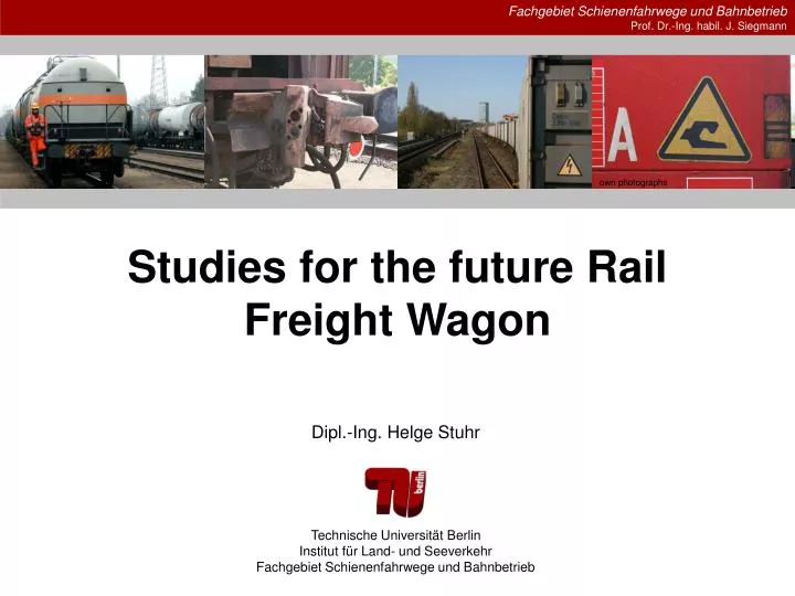 studies for the future rail freight wagon