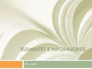 elementet e informatikes