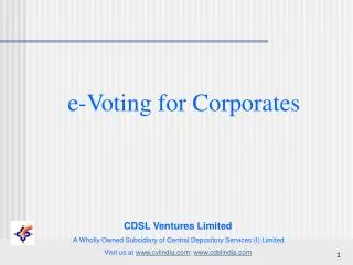 e-Voting for Corporates