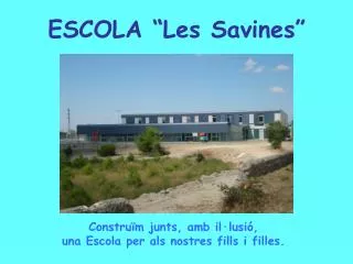 escola les savines