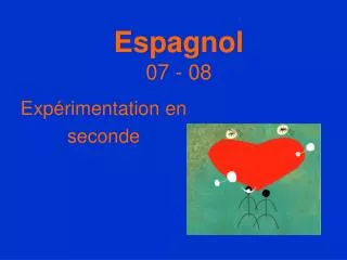 espagnol 07 08