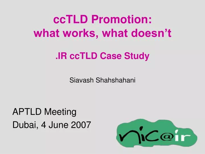 cctld promotion what works what doesn t